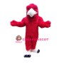 Red Lightweight Eagle Mascot Costume