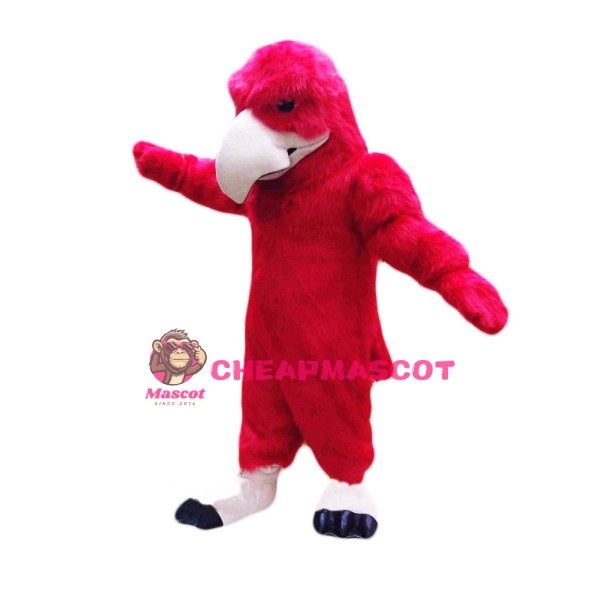 Red Lightweight Eagle Mascot Costume