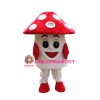 Red Mushroom Mascot Costume