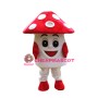 Red Mushroom Mascot Costume