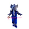 College Power Elephant Mascot Costume