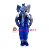 College Power Elephant Mascot Costume