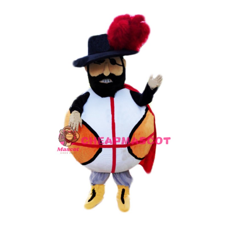 Basketball Pirate Mascot Costume