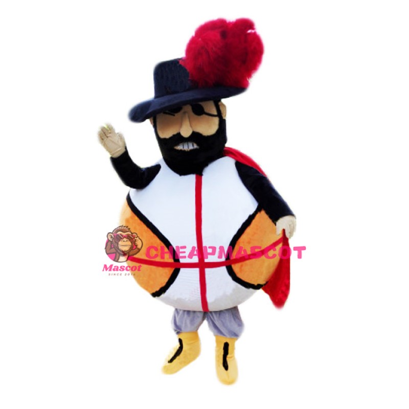Basketball Pirate Mascot Costume