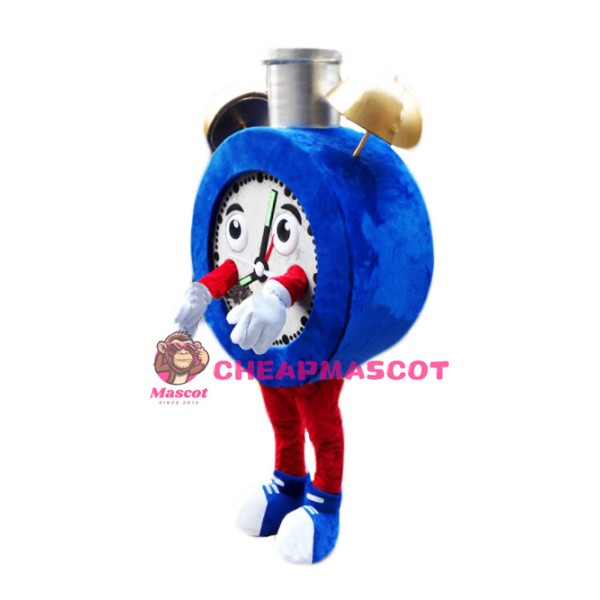 Alarm Clock Mascot Costume