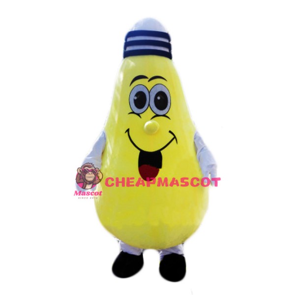 Light Bulb Mascot Costume