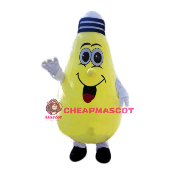 Light Bulb Mascot Costume