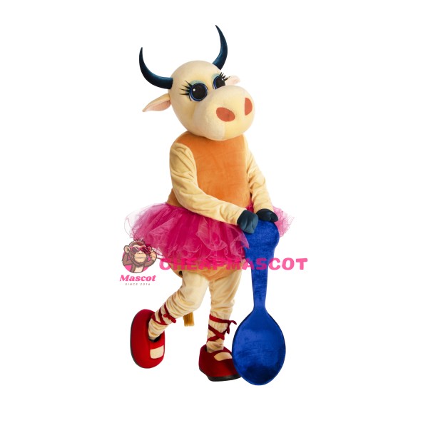 Beautiful Buffalo Mascot Costume