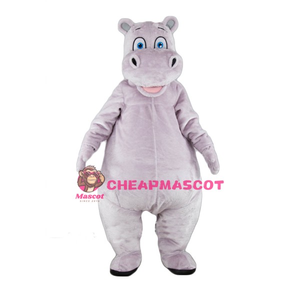 Super Cute Hippo Mascot Costume