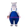 Super Cute Lightweight Hippo Mascot Costume