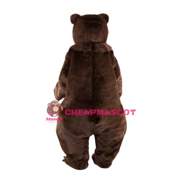Brown Bear Mascot Costume