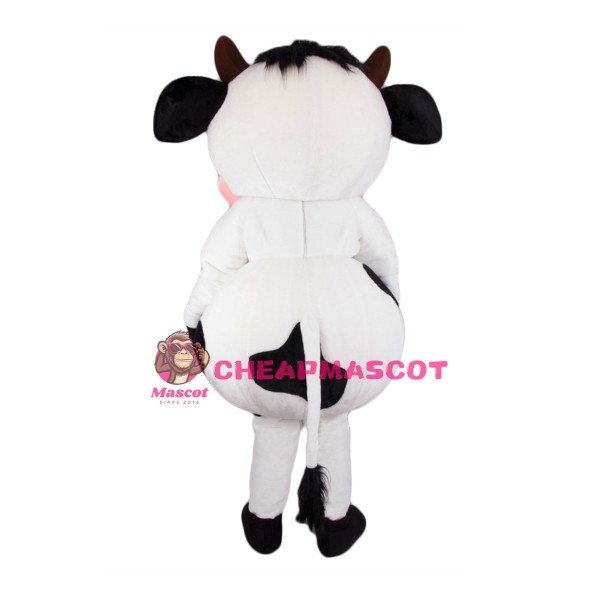 Super Cute Lightweight Cow Mascot Costume