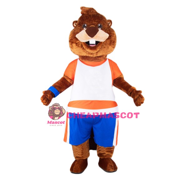 Sport Lightweight Beaver Mascot Costume