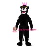 Friendly Black Panther Mascot Costume