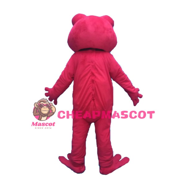 Red Frog Character Mascot Costume