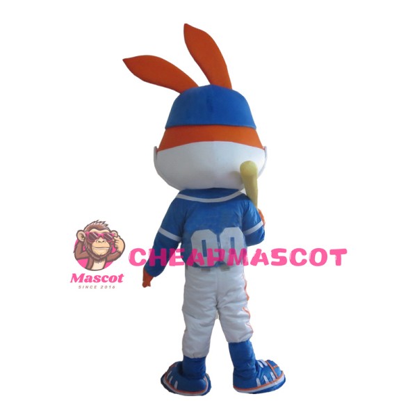 Baseball Rabbit Mascot Costume