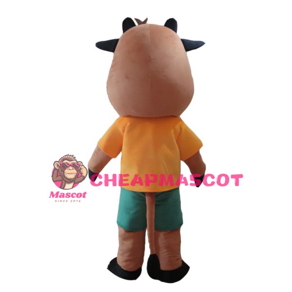 Cute Animal Cow Mascot Costume