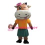 Beautiful Animal Cow Mascot Costume