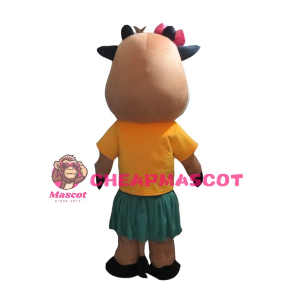 Beautiful Animal Cow Mascot Costume