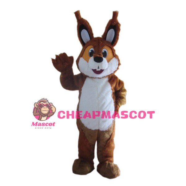 Brown Lightweight Squirrel Mascot Costume