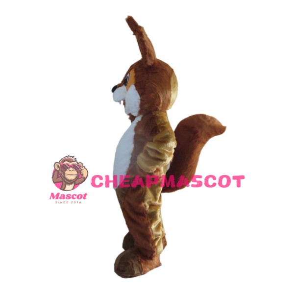 Brown Lightweight Squirrel Mascot Costume