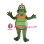 Cute Adult Green Crocodile Mascot Costume