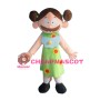 Lovely Big Mouth Girl Mascot Costume