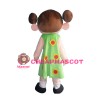 Lovely Big Mouth Girl Mascot Costume