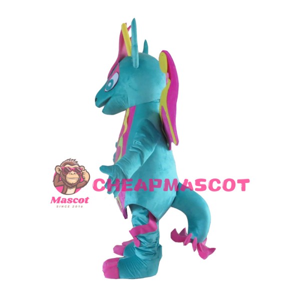 Lovely Colorful Dragon Mascot Costume
