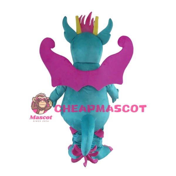 Lovely Colorful Dragon Mascot Costume