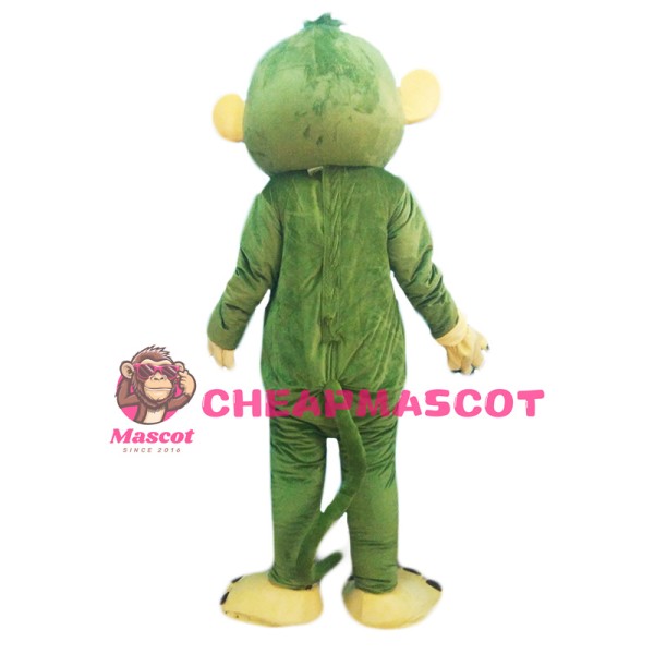 Green Monkey Mascot Costume