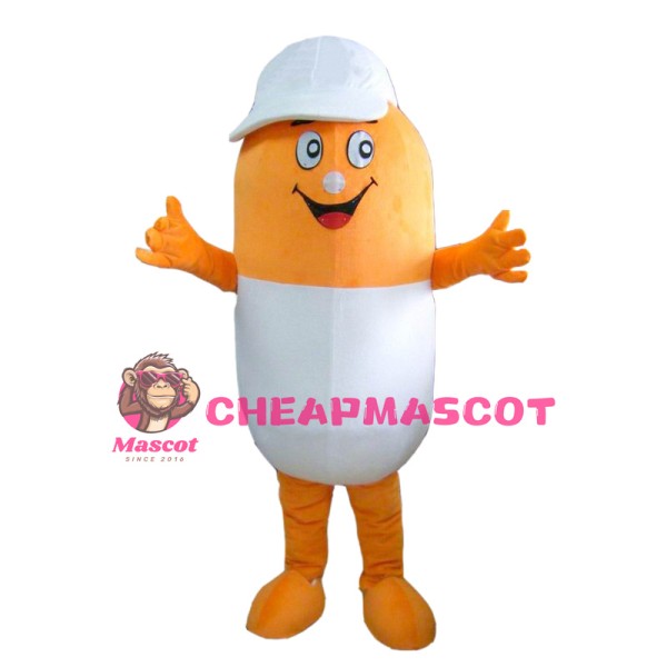 Funny Pill Mascot Costume
