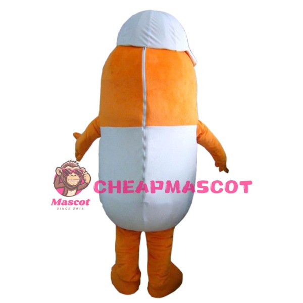 Funny Pill Mascot Costume