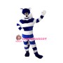 Super Cute Lightweight Blue Cat Mascot Costume