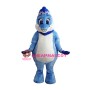 Super Cute Blue Dolphin Mascot Costume