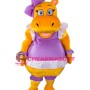 Beautiful Yellow Hippo Mascot Costume
