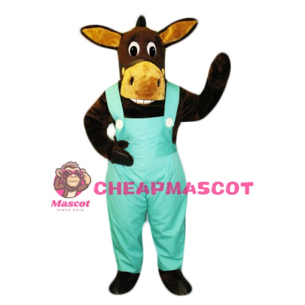 Friendly Lightweight Donkey Mascot Costume