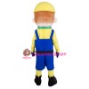 Boy Builder Mascot Costume