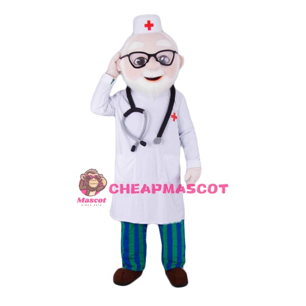 Kindly Doctor Mascot Costume