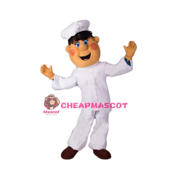 Boy Chef Mascot Costume