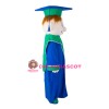 Smart Boy Mascot Costume