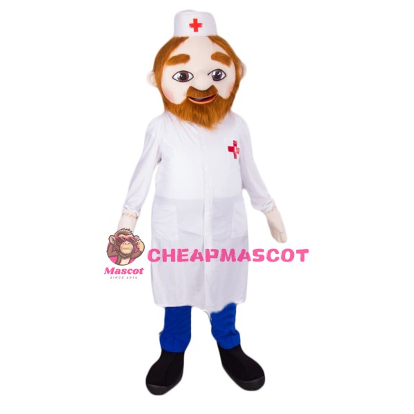 Young Doctor Mascot Costume