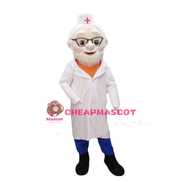 Kindly Lightweight Doctor Mascot Costume