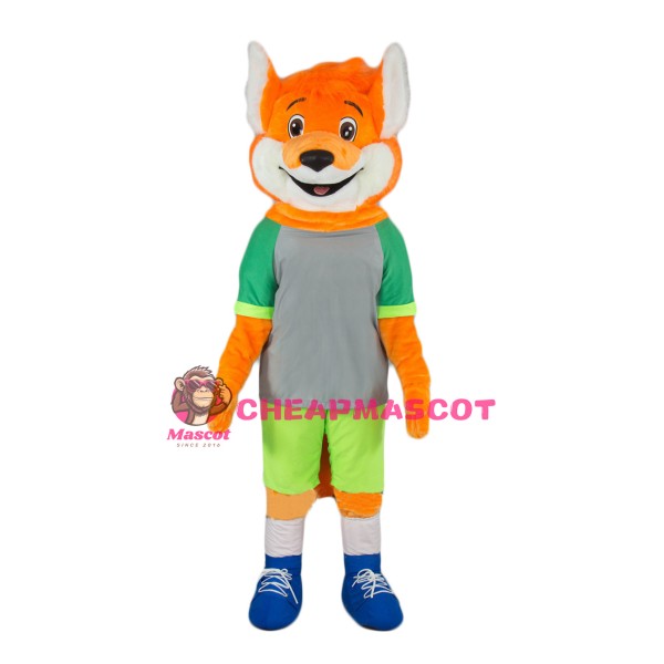 Sport Lightweight Fox Mascot Costume