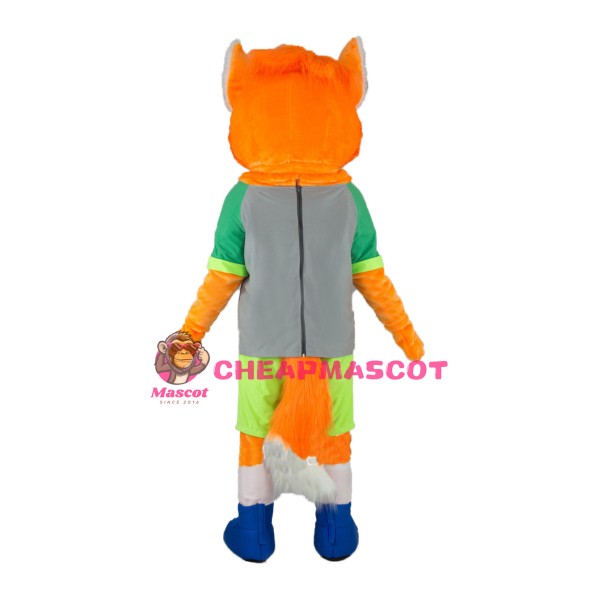 Sport Lightweight Fox Mascot Costume