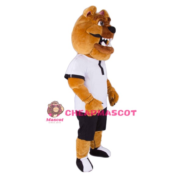 Power Sport Lightweight Bulldog Mascot Costume