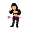 Lightweight Black Gorilla Mascot Costume