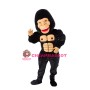 Lightweight Black Gorilla Mascot Costume