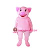 Pink Pig Mascot Costume