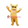 Super Cute Yellow Cat Mascot Costume